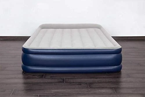 Bestway 67630 pripučiamas čiužinys 203x152x46 cm su integruota elektrine pompa