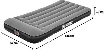 Pripučiamas čiužinys 188x99x30 cm su įmontuotu elektriniu siurbliu Bestway 67556