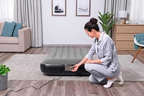 Pripučiamas čiužinys 188x99x30 cm su įmontuotu elektriniu siurbliu Bestway 67556