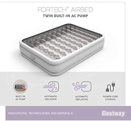 Bestway Fortech Pripučiama lova su įmontuota AC pompa, didelė