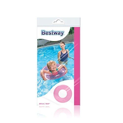 Bestway 36022 plūduriuojantis gaminys baseinui / paplūdimiui Mėlyna, Žalia, Rožinė Plaukimo ratas Monotonas Vinilas