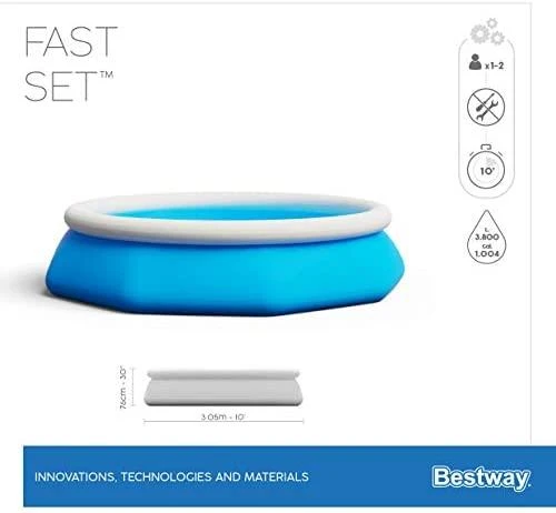 Baseinas su filtro pompa Bestway Fast Set