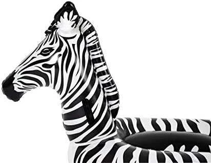 Pripučiamas plaustas Zebra LED Bestway, 254 x 142 cm
