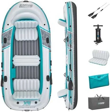 Bestway Pripučiama valtis „Adventure Elite™ X5“ 5 asmenims + irklai 315 x 166 cm 65159