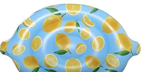 BESTWAY pripučiamas čiužinys Scentsational Lemon, 1.76mx 1.22m, 43392