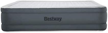 "Bestway® Fortech™" Pripučiamas dvivietis čiužinys "Snugable Top™" įmontuotas kintamosios srovės siurblys, 203 x 152 x 46 cm
