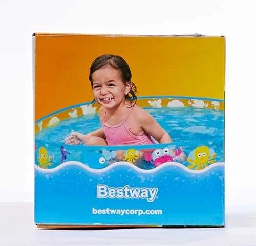BESTWAY baseinas Spindinti jūra, skersmuo 1.22m x H25cm, 55028