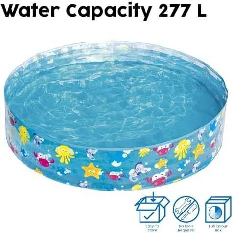 BESTWAY baseinas Spindinti jūra, skersmuo 1.22m x H25cm, 55028