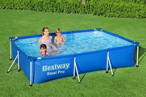 Bestway Steel Pro 56404 antžeminis baseinas Karkasinis baseinas Stačiakampis 3300 L Mėlyna