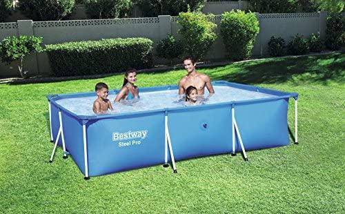 Bestway Steel Pro 56404 antžeminis baseinas Karkasinis baseinas Stačiakampis 3300 L Mėlyna