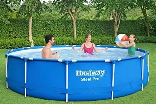 Bestway karkasinis baseinas 396cm Steel Pro (5612E)