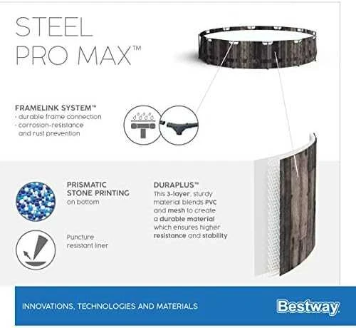 BESTWAY baseinas 4.27m x 1.07m, 5614Z