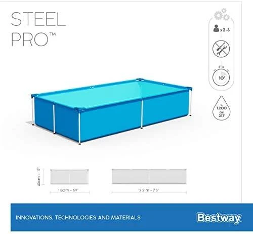 Baseinas Bestway Steel Pro