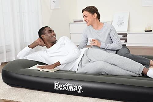 Bestway Pripučiamas čiužinys Tritech Airbed Queen su integruota pompa 67930 2.03m x 1.52m x 30cm