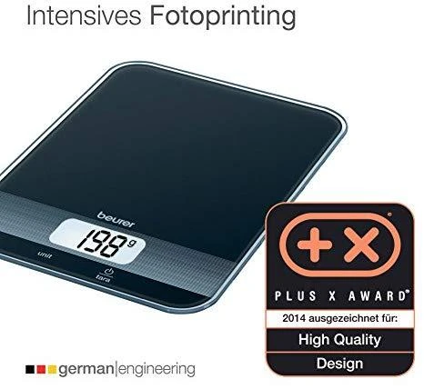 Beurer Virtuvinės svarstyklės KS19Black