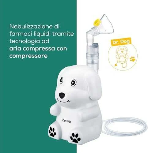 Beurer Beurer IH24 Kids balta - Inhalators berniem