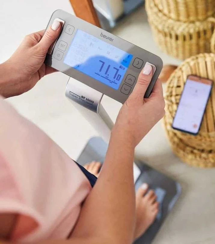 Diagnostinės bluetooth svarstyklės Beurer, rankos+kojos