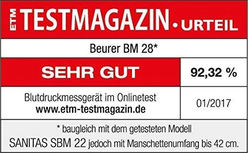 Beurer Žastinis kraujospūdžio matuoklis BM28