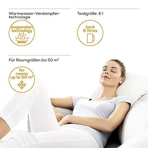 Drėkintuvas Beurer humidifier LB 55 baltas