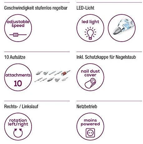 Beurer Manikiūro ir pedikiūro rinkinys MP62