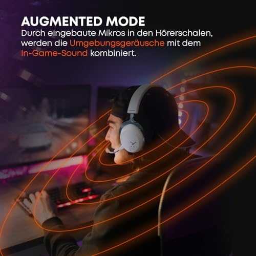 Beyerdynamic MMX 200 Ausinės Žaidimams, Over-Ear, Belaidės, Pilkas | Beyerdynamic