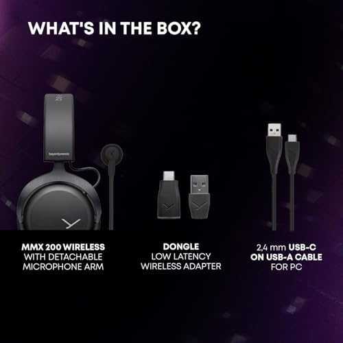 Beyerdynamic MMX 200 Ausinės Žaidimams, Over-Ear, Belaidės, Pilkas | Beyerdynamic