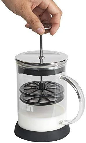 Plakiklis Pieno Plaktuvas - Bialetti Cappuccinatore Vetro 6tz 330ml