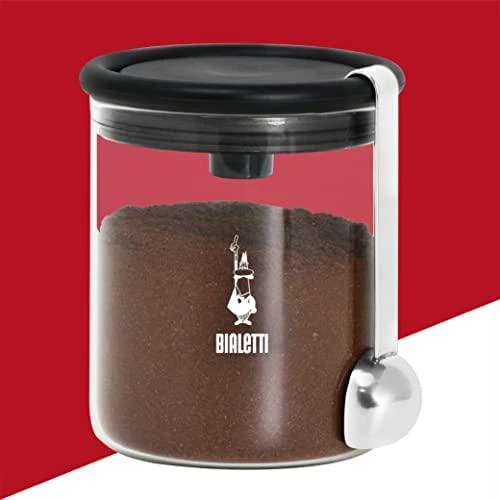 Stiklinis kavos indelis, padedantis išvengti atliekų susidarymo, „Bialetti“