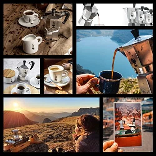 Bialetti Moka Express Moka kavinukas 0.775 L Aliuminio, Juodas