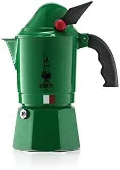 Bialetti Moka Break Alpina Moka kavinukas Žalias