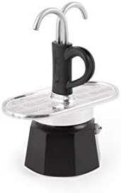 Kavinukas Bialetti Mini Express, 2 puodeliams, juodas
