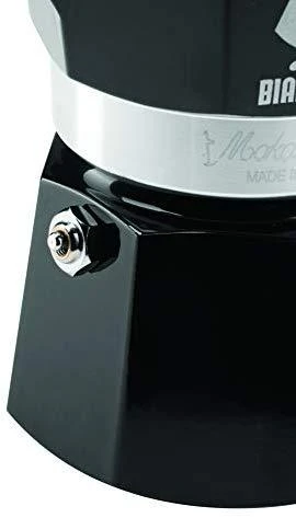 Bialetti 4951 Moka kavinukas Juodas