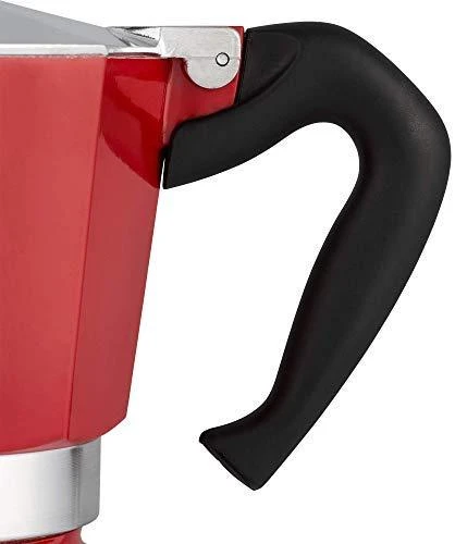 Moka puodas BIALETTI Moka Express (Netaikoma, raudona spalva)