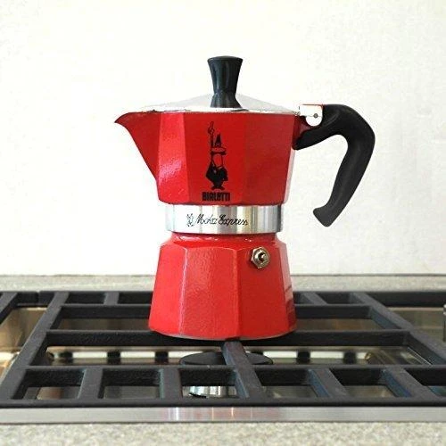 Bialetti Moka Express Moka kavinukas Raudona