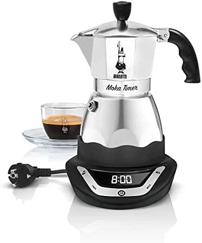 Kavinukas Bialetti Moka Timer elektrinis 3 porc.