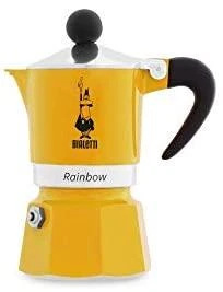 Bialetti Rainbow geltona kavinukas 1 zonai