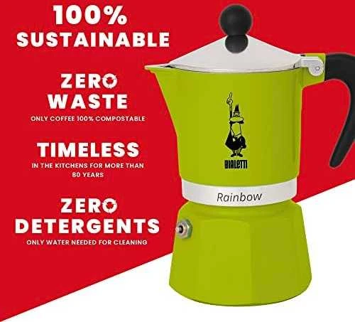 Bialetti RAINBOW 1TZ žalia
