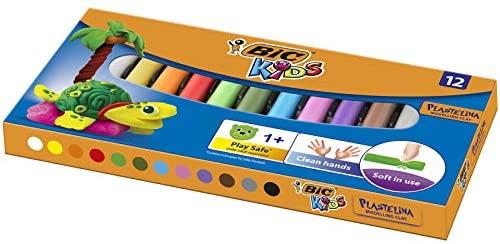 Bic Plastilinas 12 spalvų, 485495
