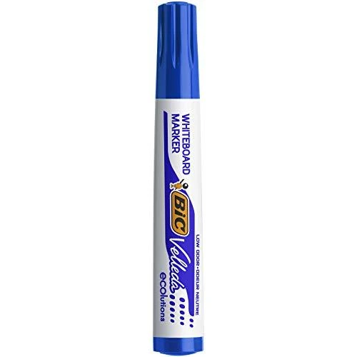Bic Žymeklis baltai lentai Velleda 1701 1-5 mm, mėlynas, pakuotėje 12 vnt. 525826