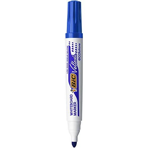 Bic Žymeklis baltai lentai Velleda 1701 1-5 mm, mėlynas, pakuotėje 12 vnt. 525826
