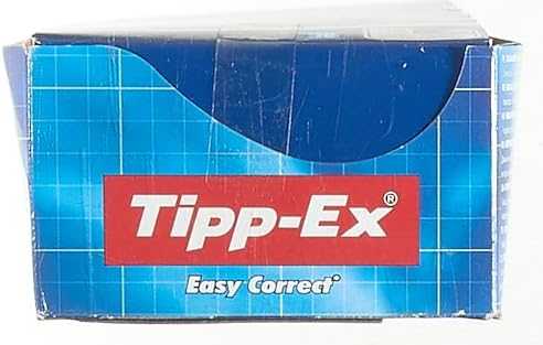 Bic Korektorius Tipp-Ex Correct 12 m juosta 5 mm 10 vnt