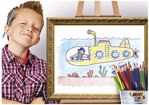 BIC Kid Couler flomasteriai ir Evolution spalvinimo pieštukai