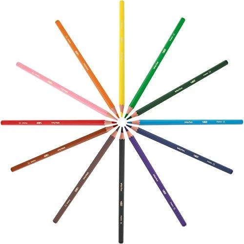 Bic Kid Couler flomasteriai, PlastiDecor kreidelės ir Evolution spalvoti pieštukai