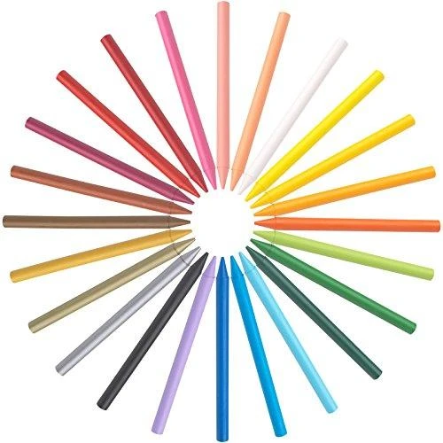 Bic Kid Couler flomasteriai, PlastiDecor kreidelės ir Evolution spalvoti pieštukai