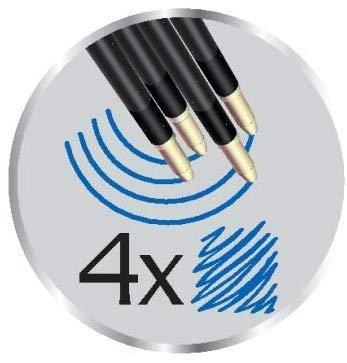 Bic Tušinukas su 4 šerdelėmis Counter Pen Desk 1.0 mm, mėlynas 1 vnt. 340596