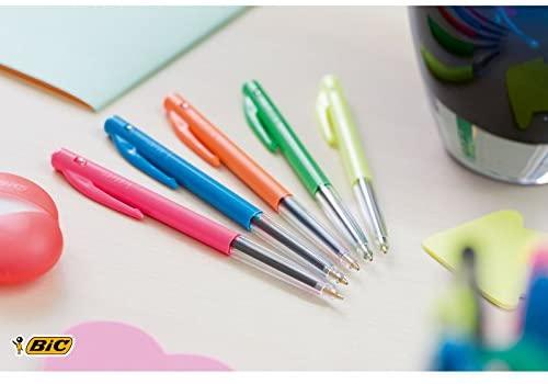 Bic Tušinukai M10 Original, įvairių spalvų, mėlynas rašalas, 50 vnt.