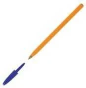 Bic Tušinukas Oranžinis Fine 0.8 mm, mėlyni, pakuotėje 20 vnt.101113