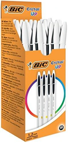 Bic Tušinukas Cristal Bicolor 1.2 mm, juodas, pakuotėje 20 vnt. 494732