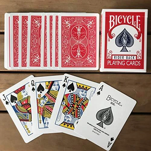Bicycle Standard Retro 808 Pokerio Kortos (Raudonos)