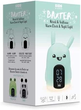Big Ben RKIDSRABBIT BIGBEN Žadintuvas & Lampka nocna vaikams